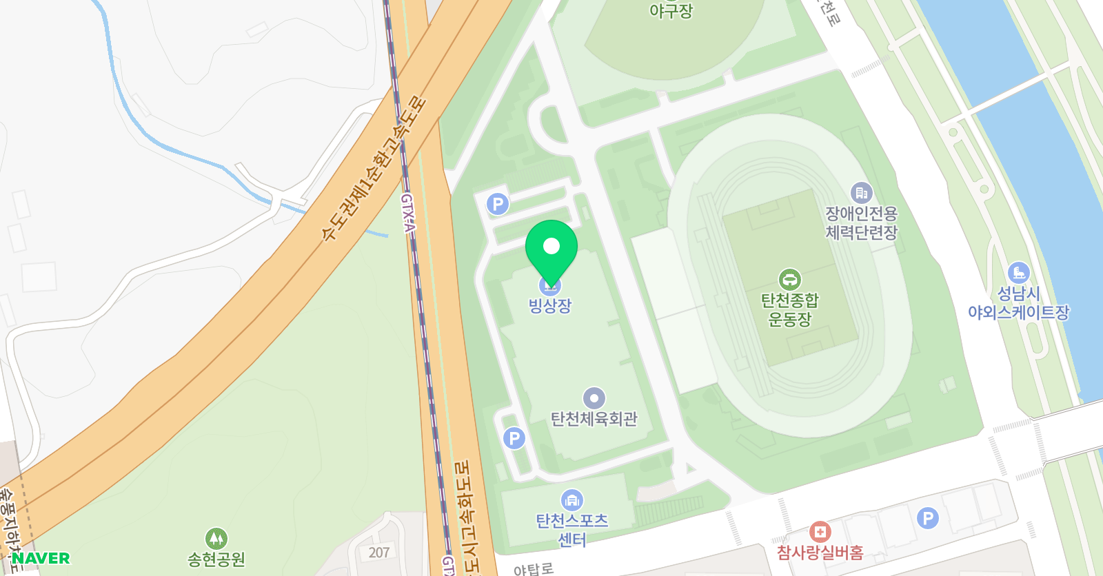 바우어블루베어스 어린이아이스하키팀 위치