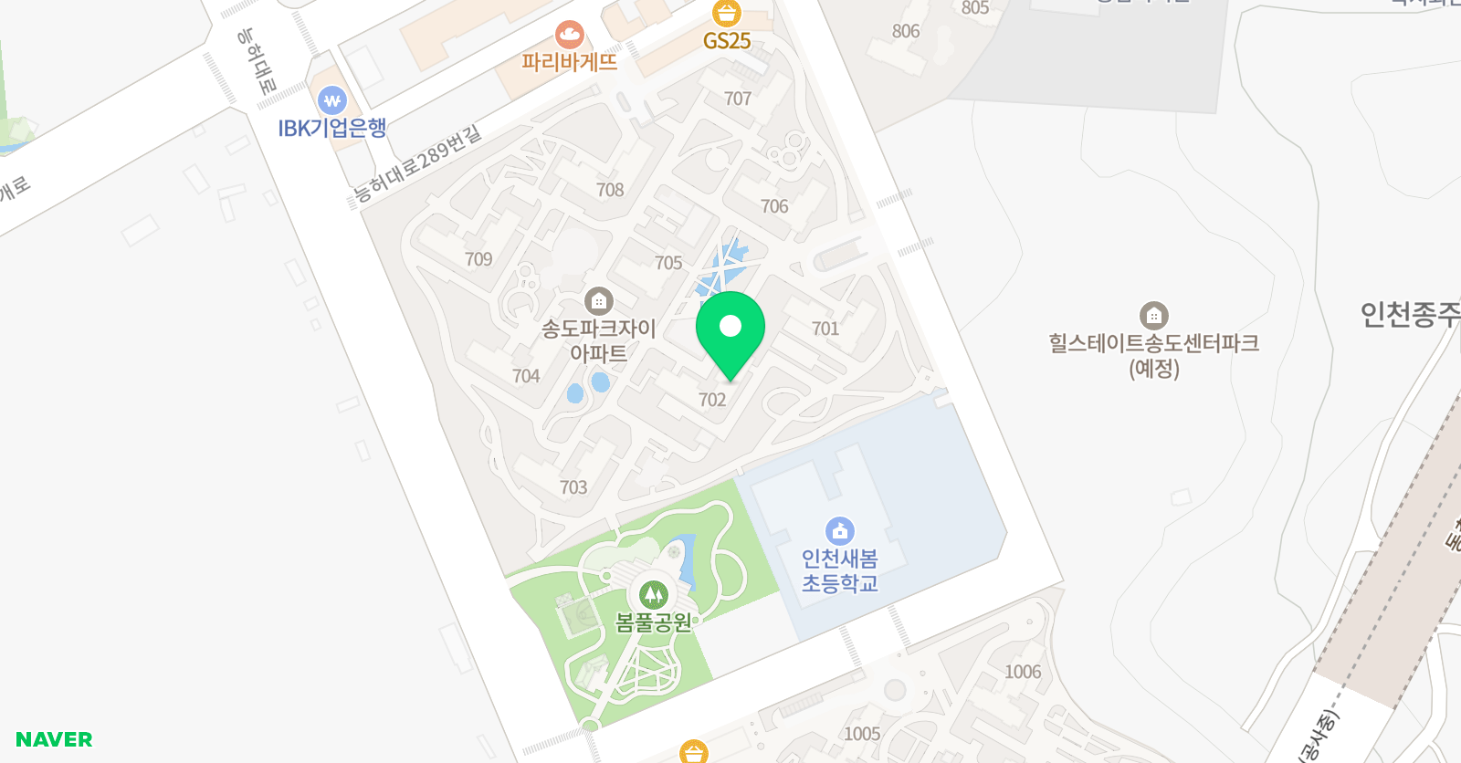 아소비 인천동춘자이점 위치
