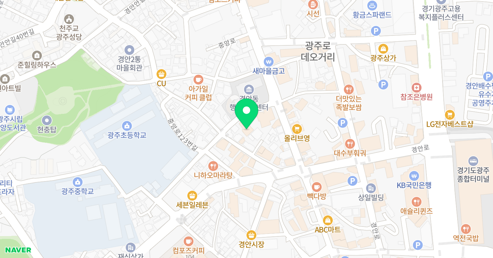 더그림정원 미술교습소 위치