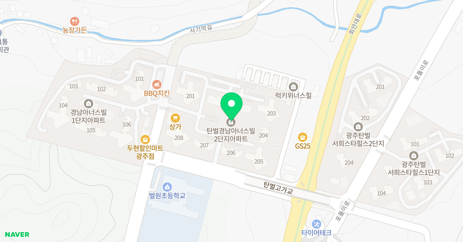 플레이팩토 탄벌 수학교육원 위치