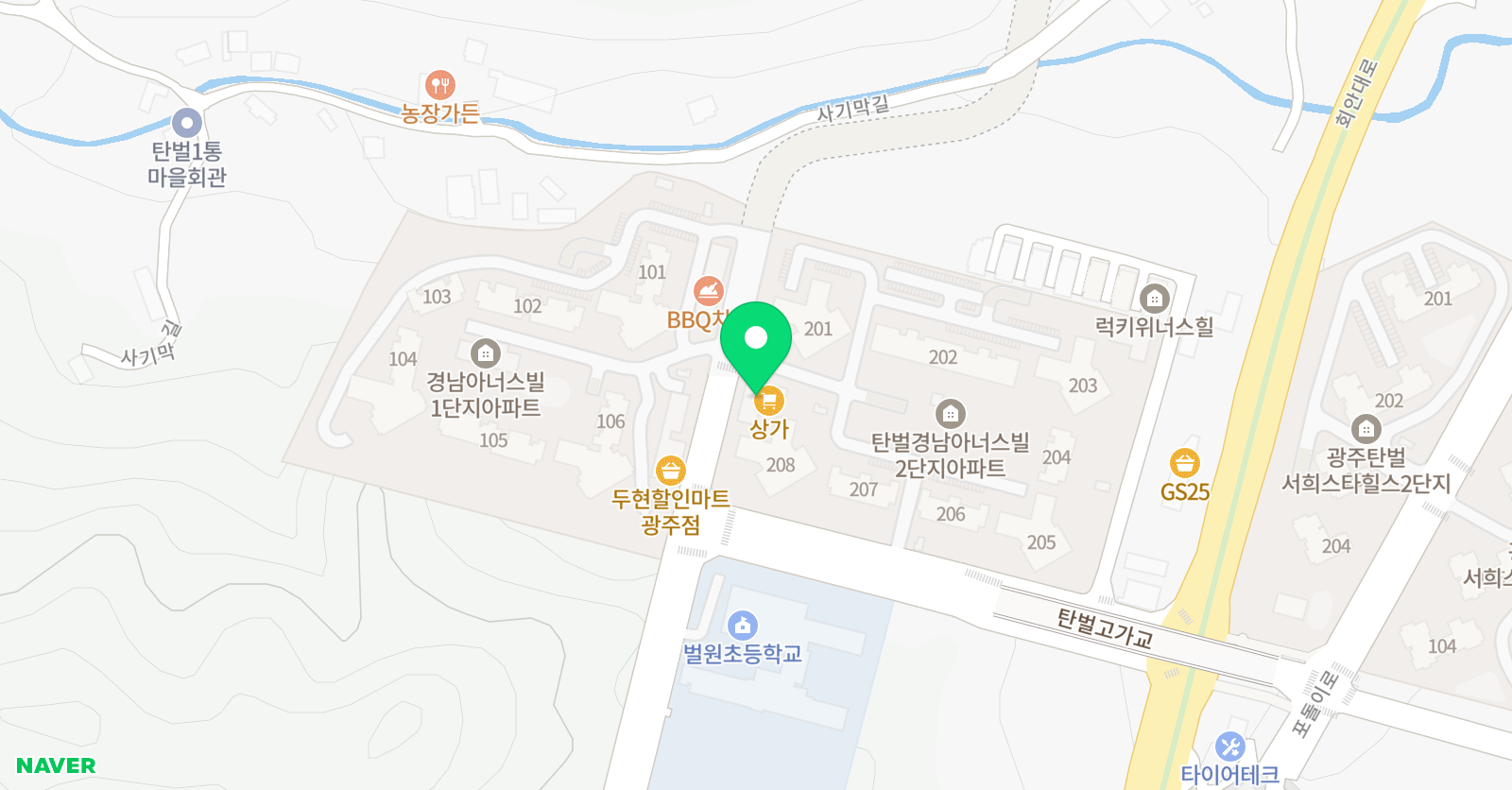 감동in 미술 위치
