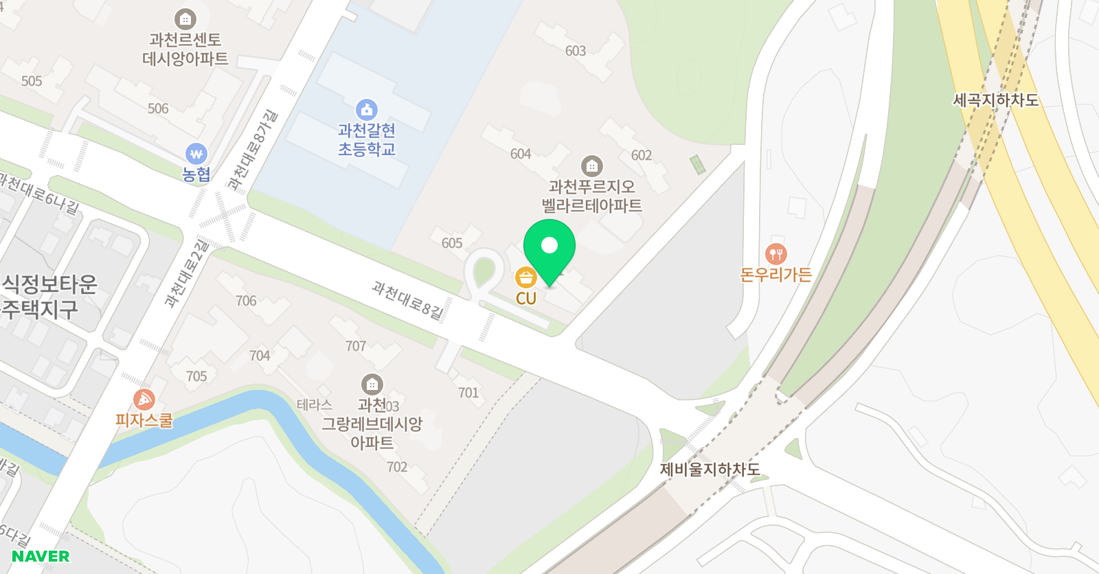 백샘 영어 위치