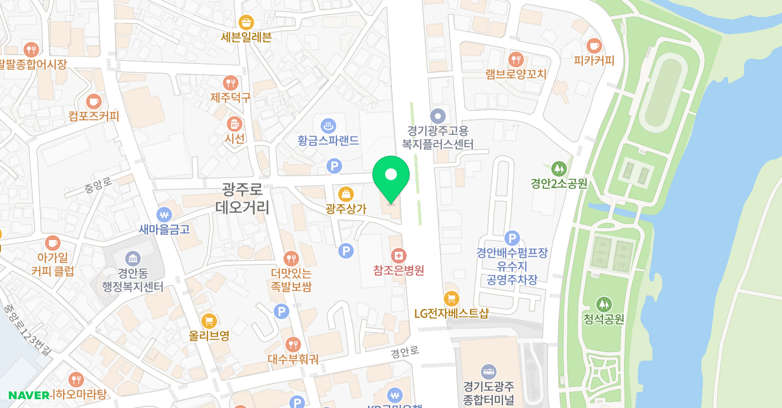 C&C 미술학원 경기광주캠퍼스 위치