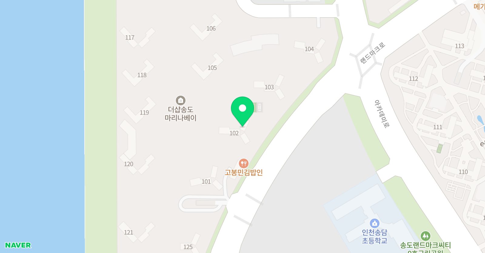 마리나베이 해법수학 위치