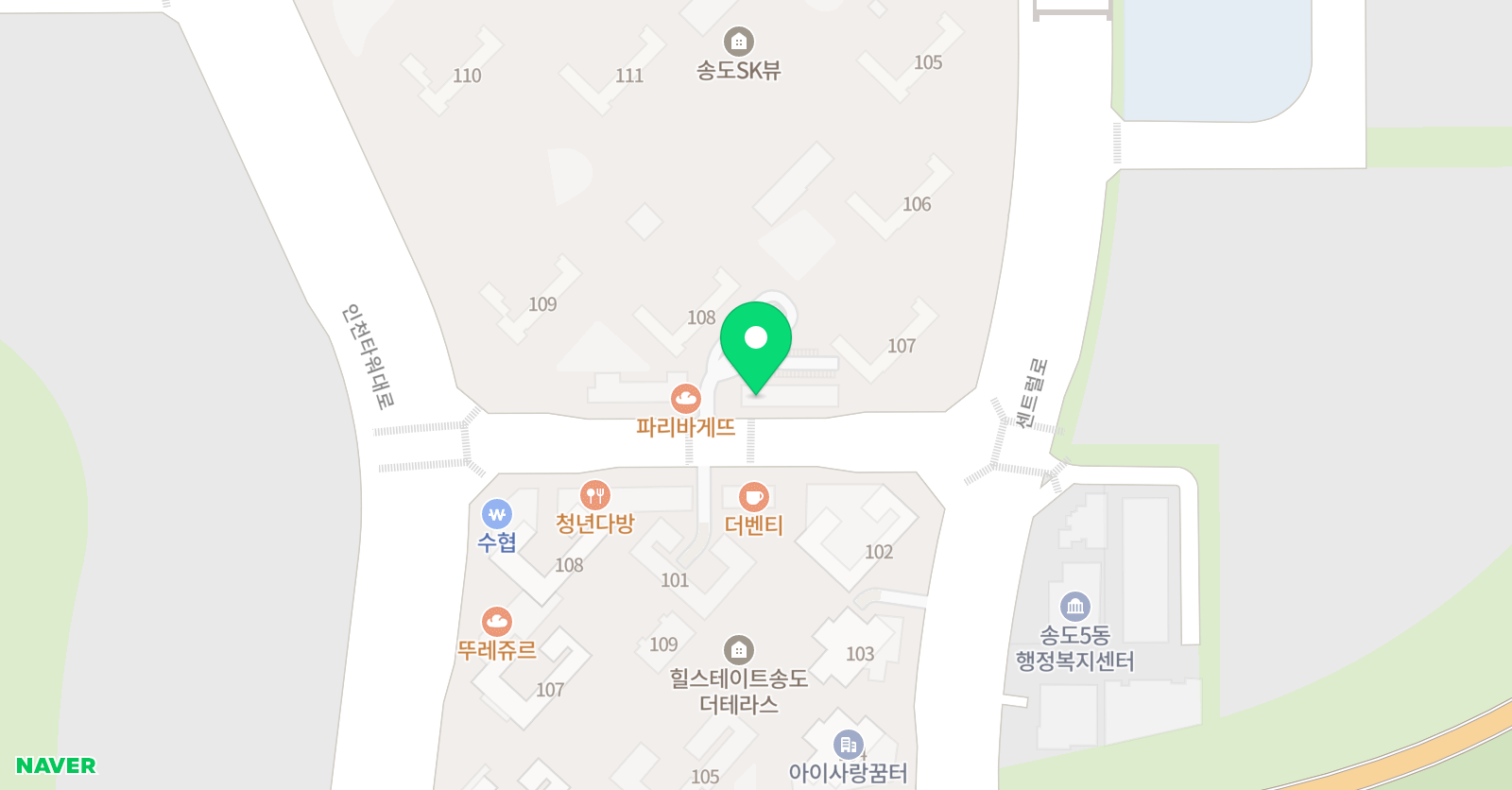 천하 태권도 위치