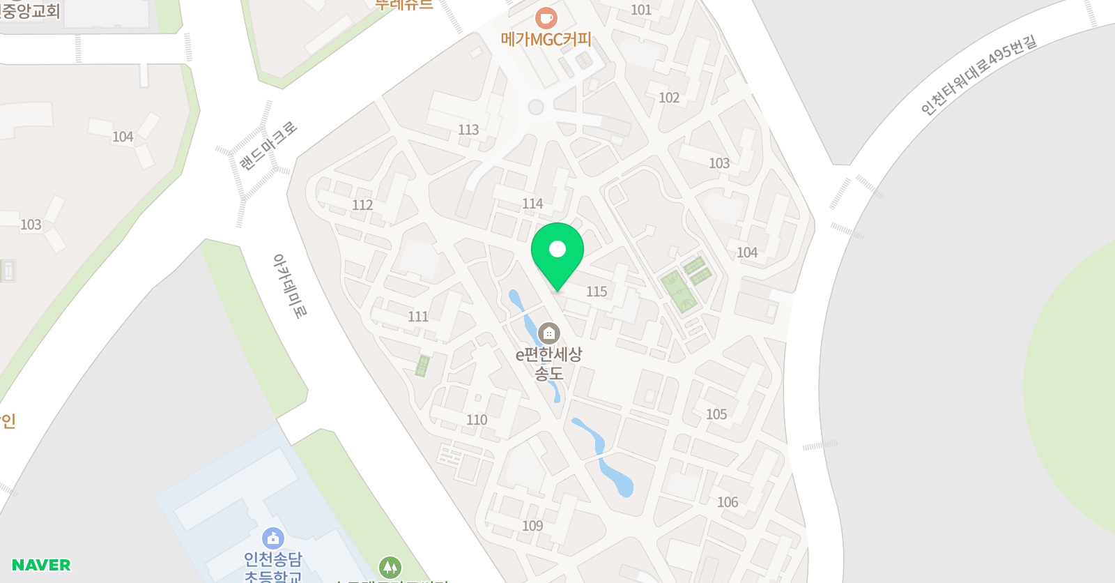 아인직 아트 위치