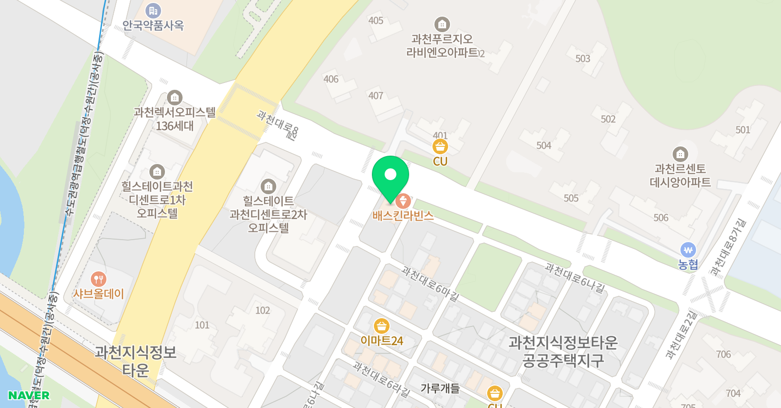 O BALLET ACADEMY 위치
