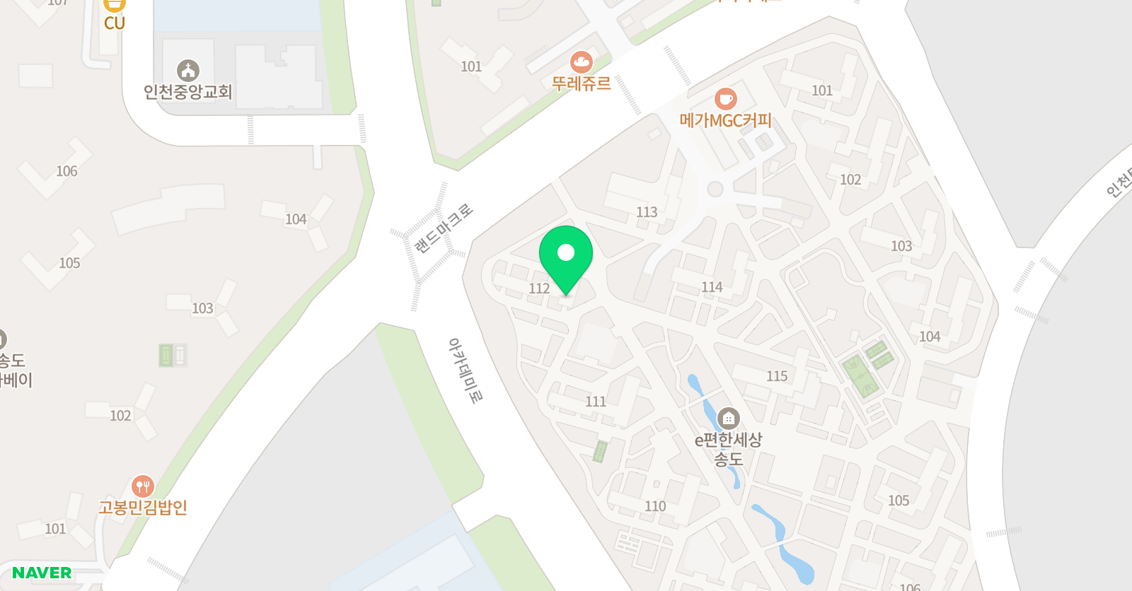 잉글리시본 위치
