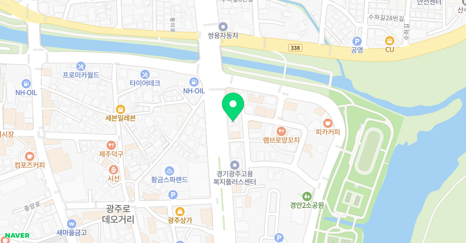 표쌤 영어 학원 위치