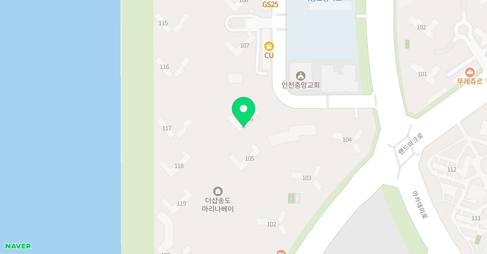 소한이 한글수학 위치