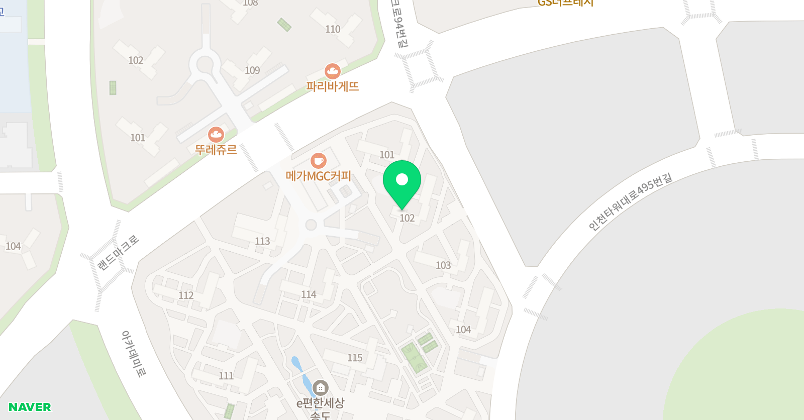 플라톤 독서토론논술 송도이편한세상 위치