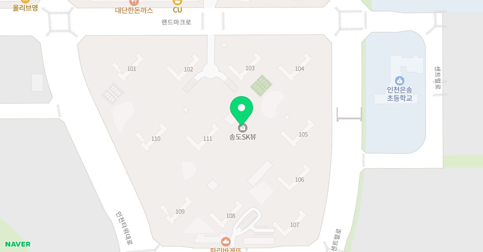 베를리너 바이올린 위치