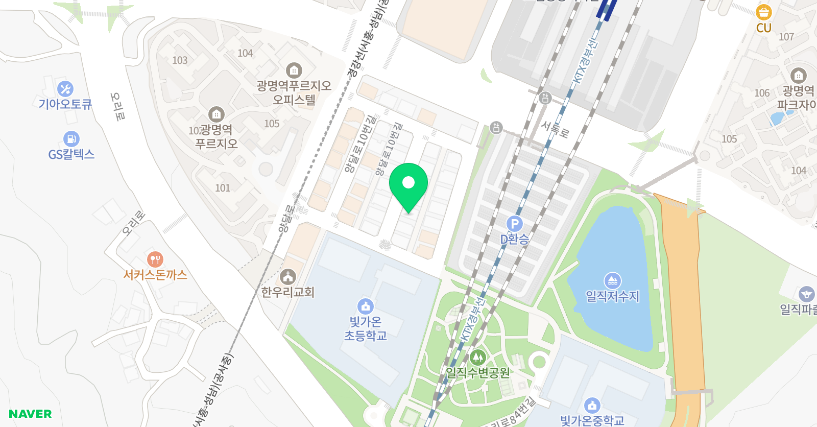 영수가달달 학원 위치