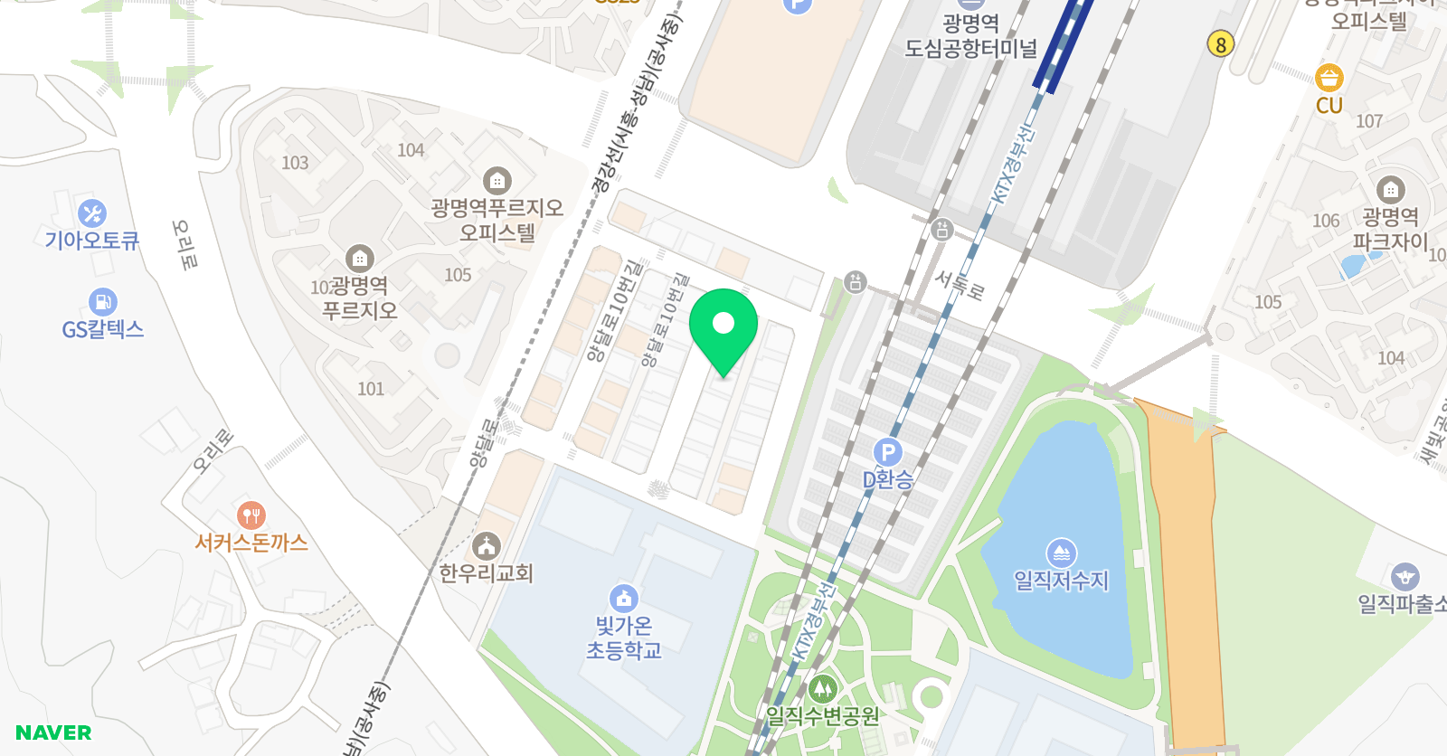 영수가달달 2관학원 위치