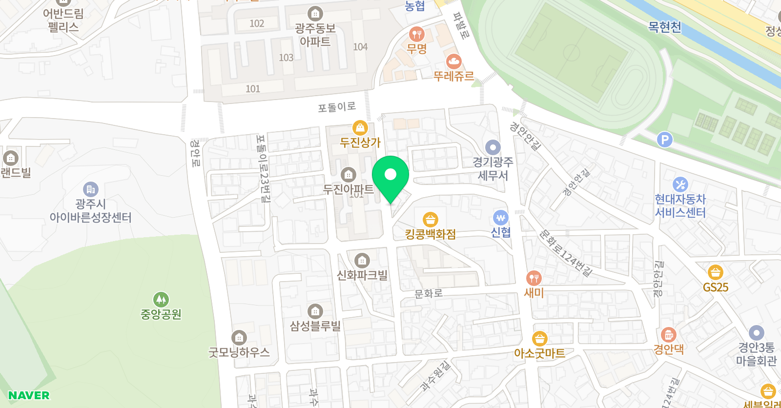 뜰샘음악학원 위치