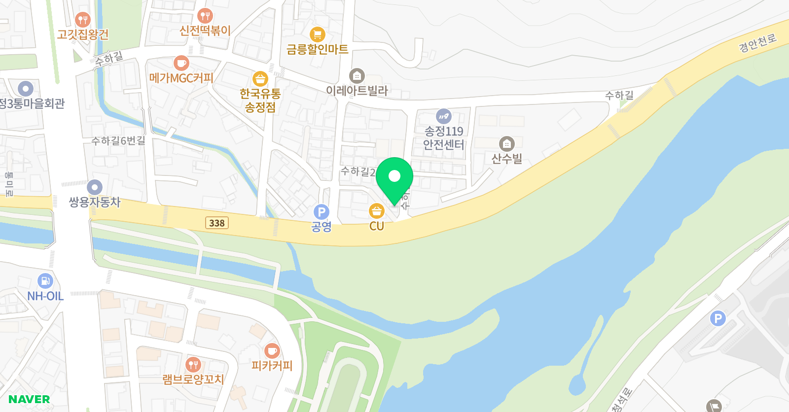 이파 SKY 학원 위치