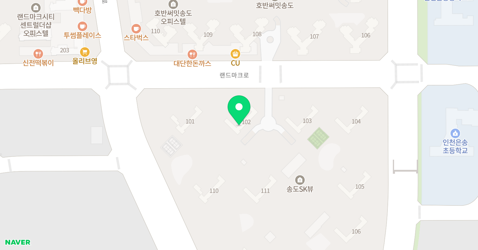 지쌤 수학&규쌤 영어 위치