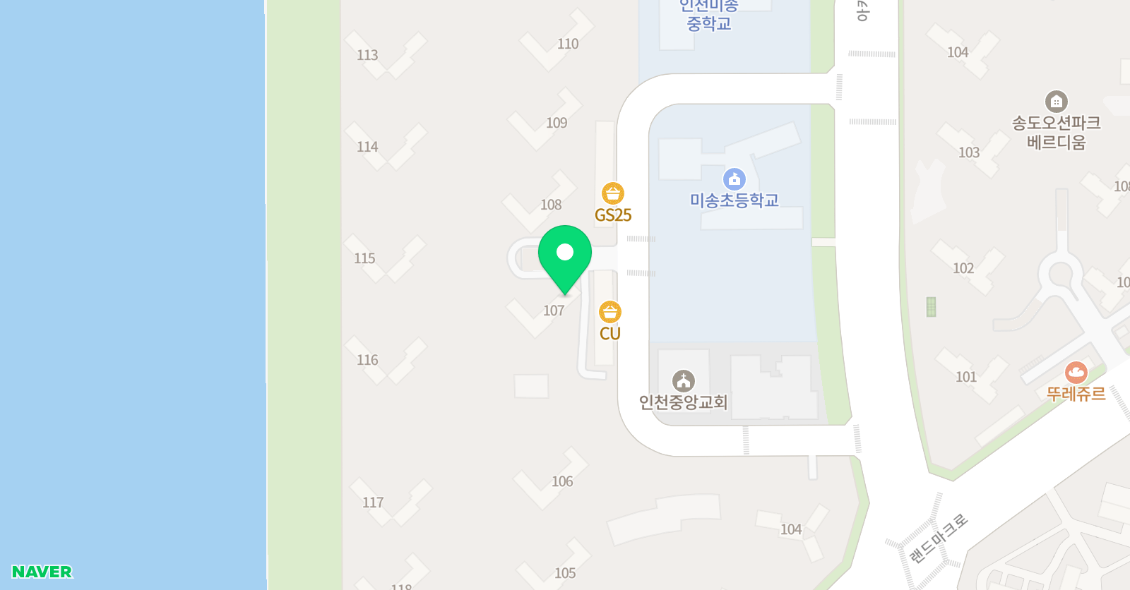 아트밸리 학원 위치