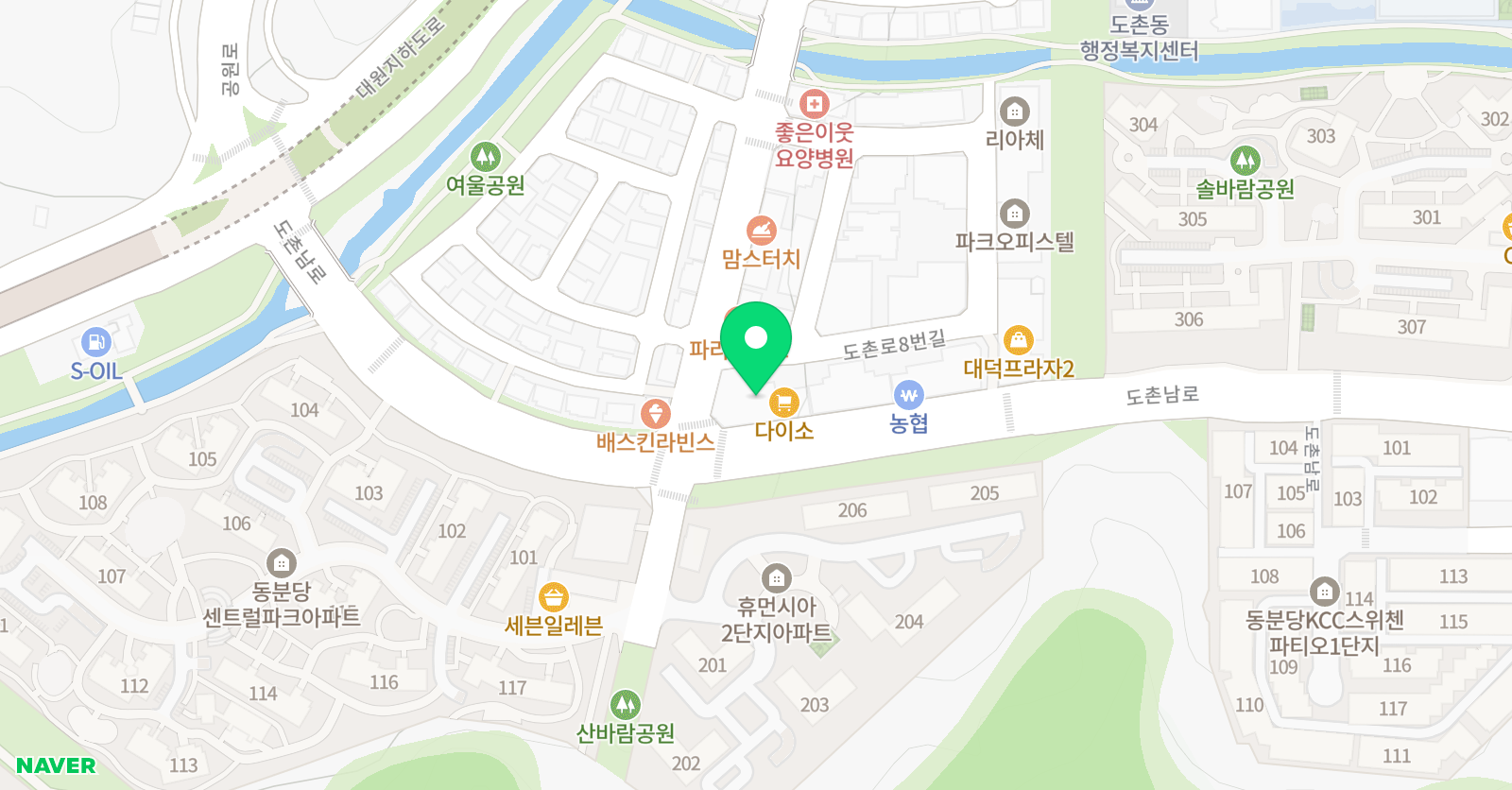 엘피다 영수학원 위치