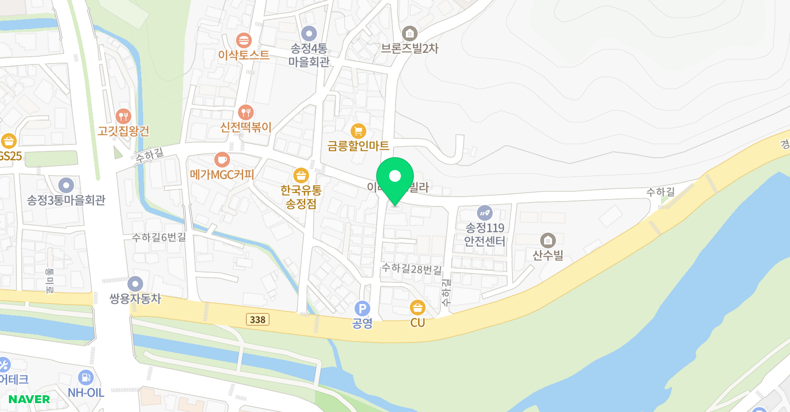 한성 피아노학원 위치