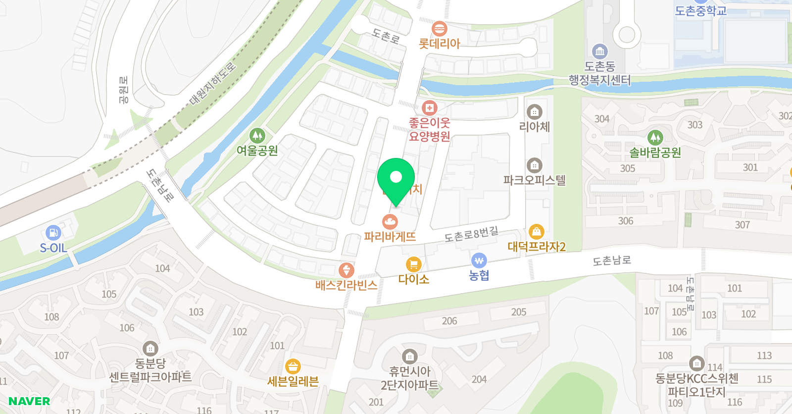 THE 수학교습소 위치