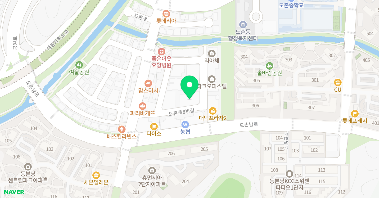 미래충전 학원 위치