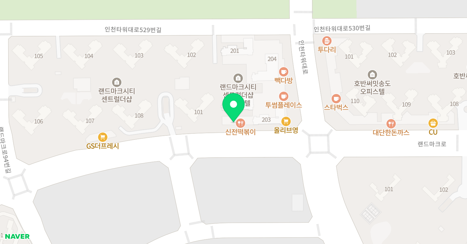 펜타 영수학원 위치