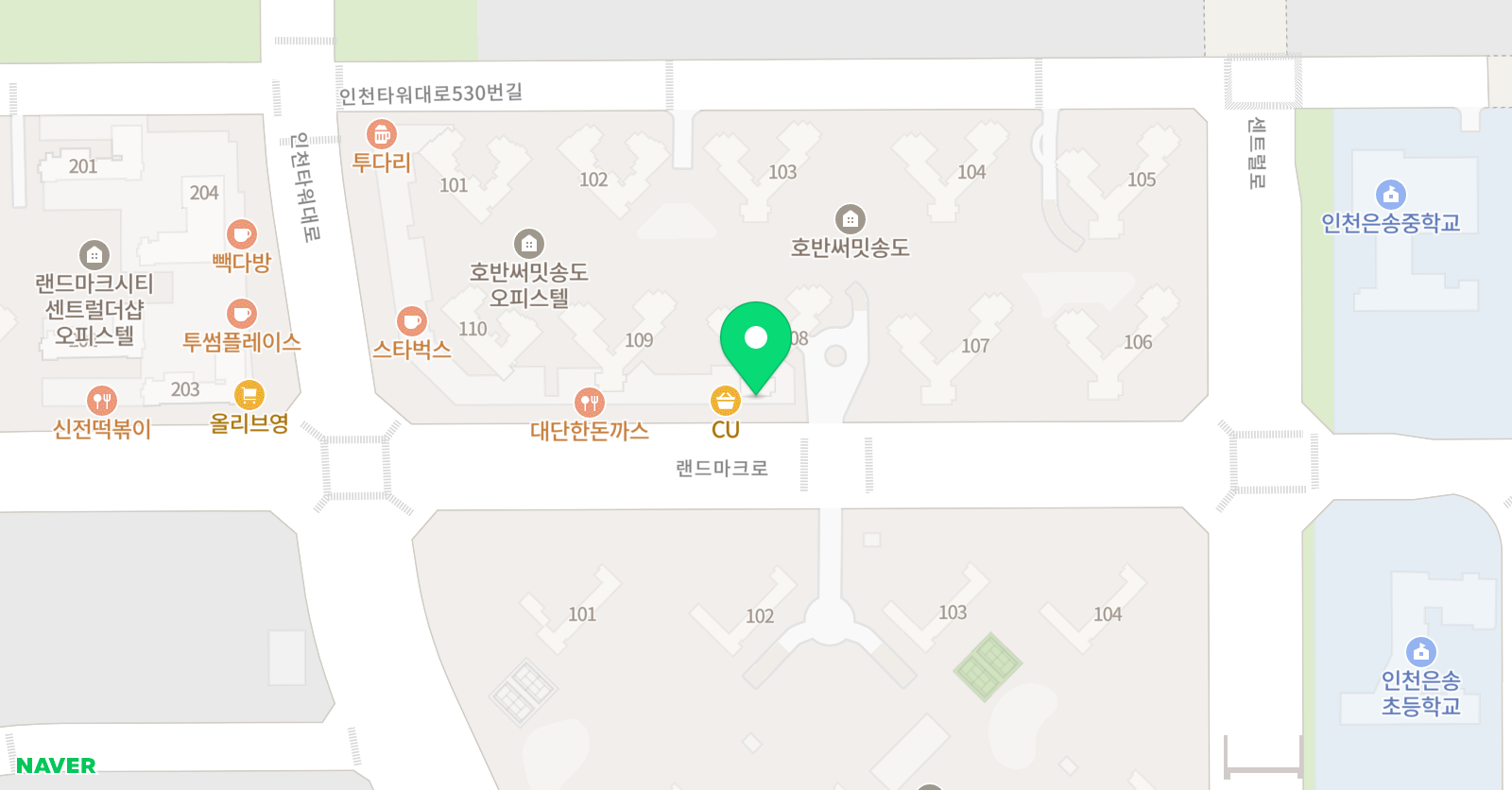 이룸 영수학원 위치