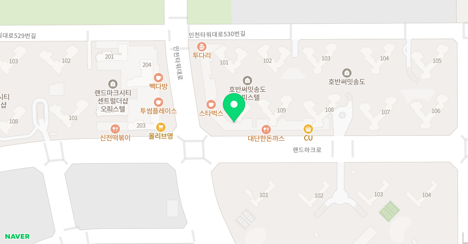 경희대 미래 태권도장 호반써밋 위치