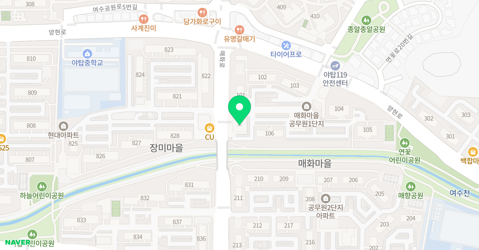멘토 수학교습소 위치