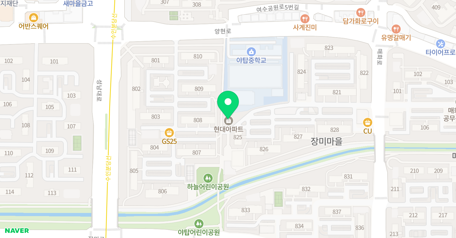 링키영어 장미마을지니점 위치