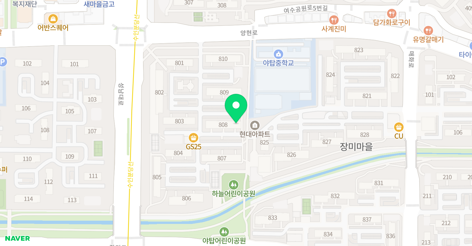 FunFun 바둑 위치