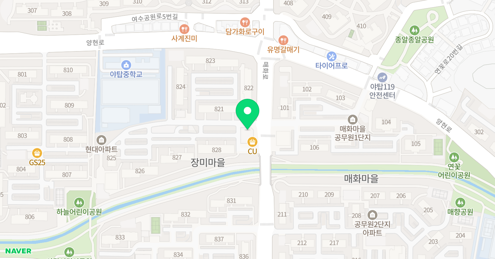달팽이아트 위치