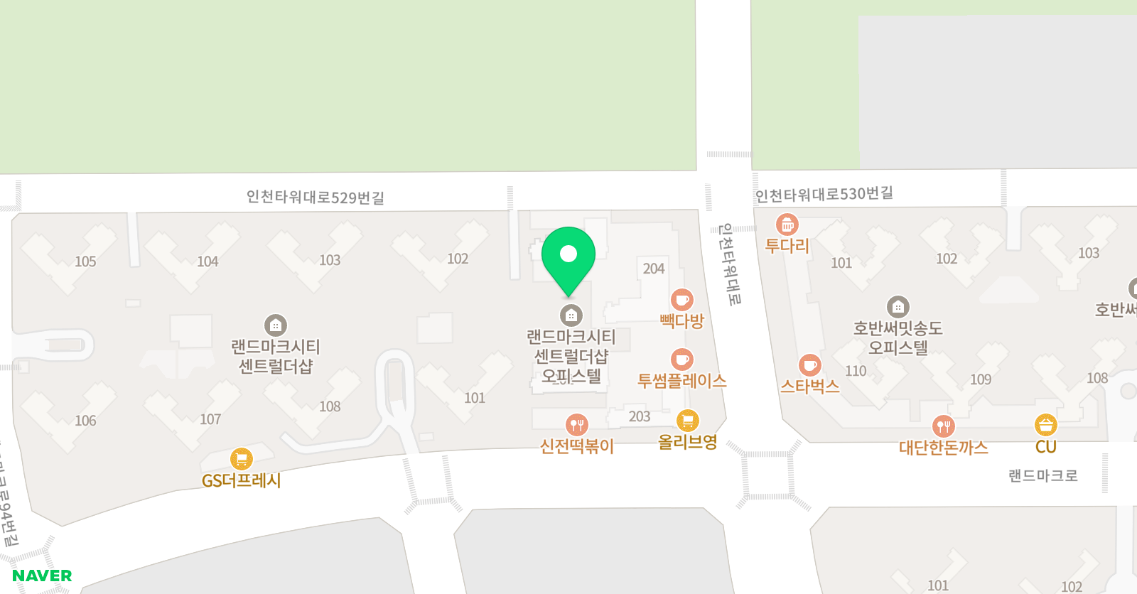 잉디 영어학원 위치