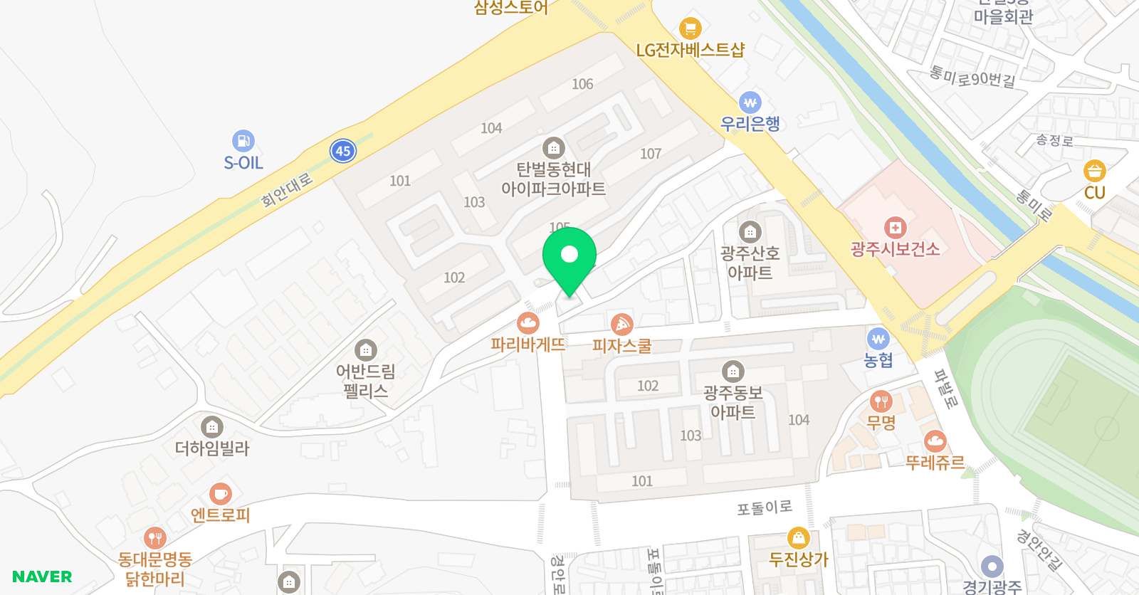 빨간펜수학의달인 탄벌점 위치
