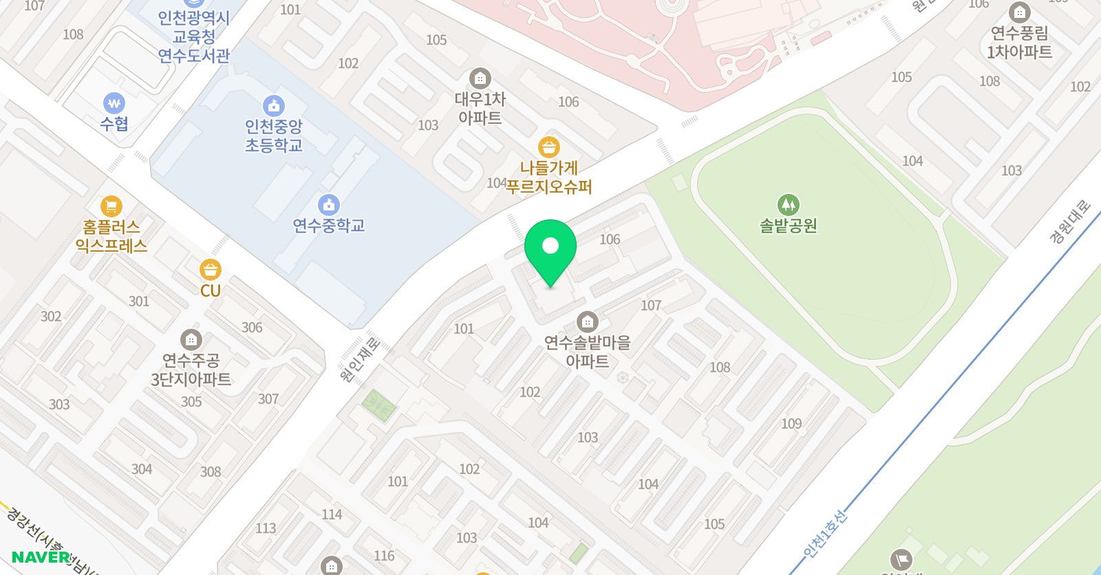조이피아노 음악교습소 위치