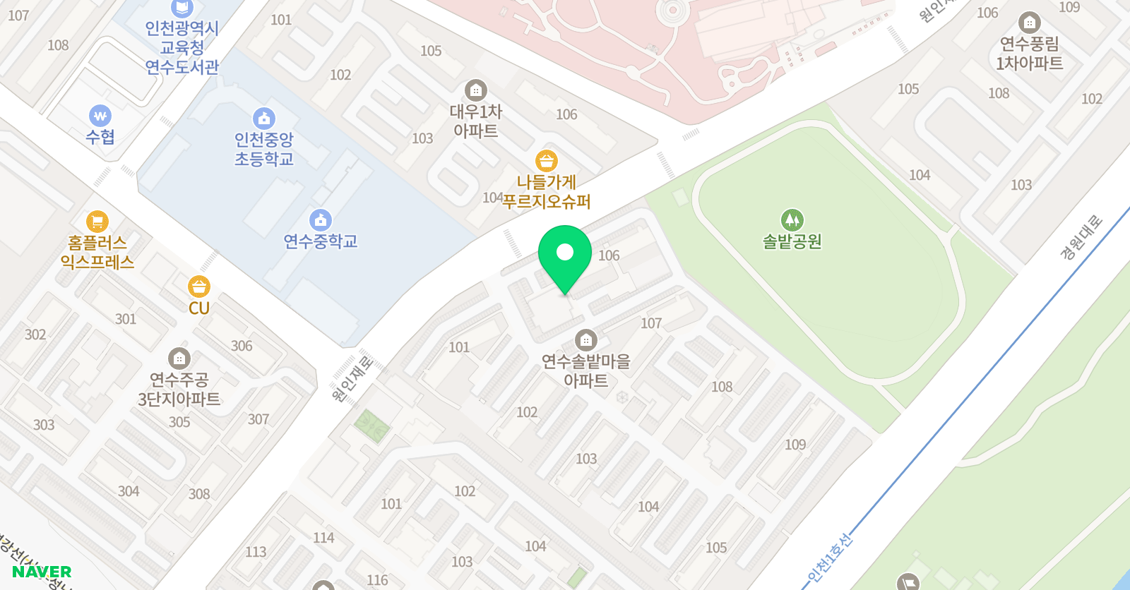 아트앤크래프트 미술 위치