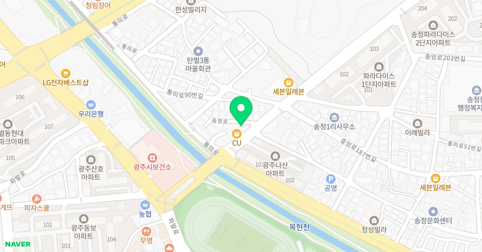 파머스 영어 송정캠퍼스 위치