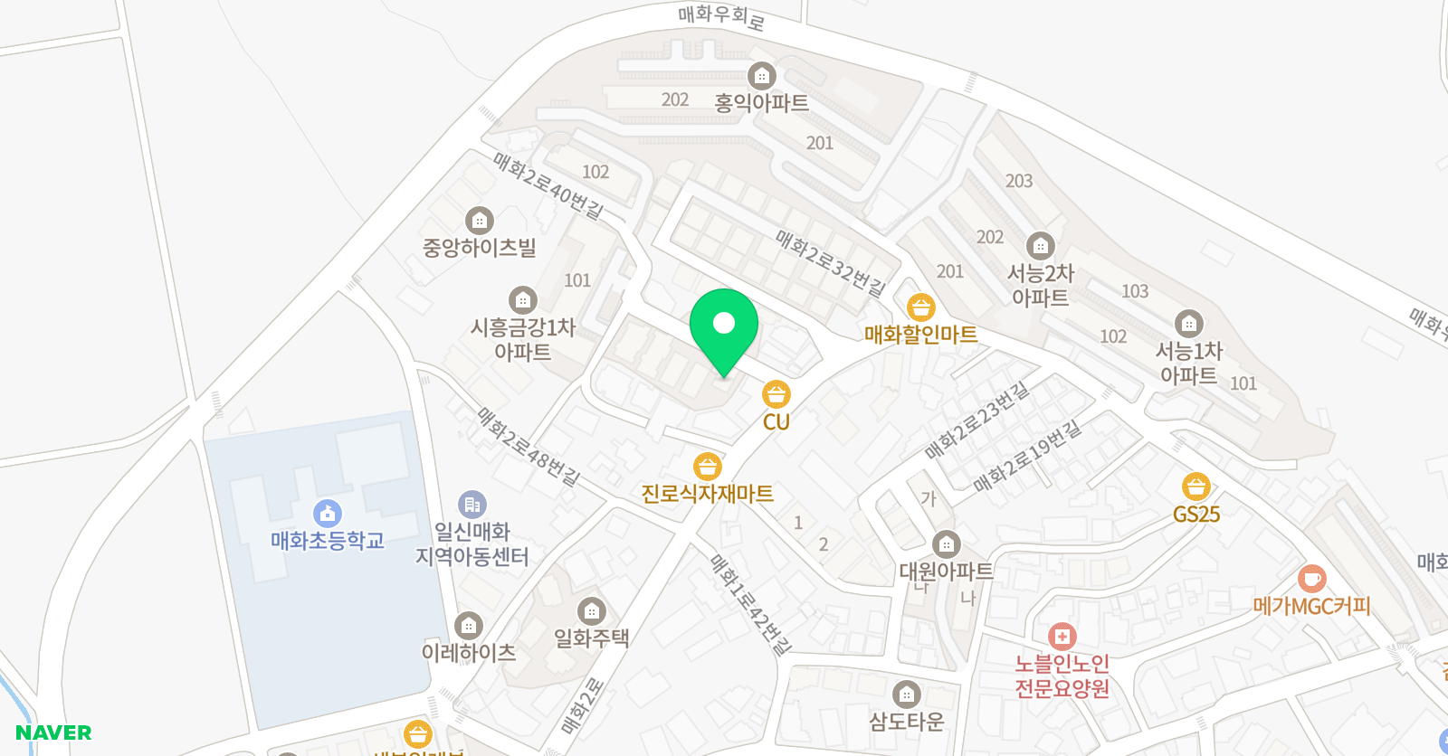 삼성영어 영종힐스테이트학습관 위치