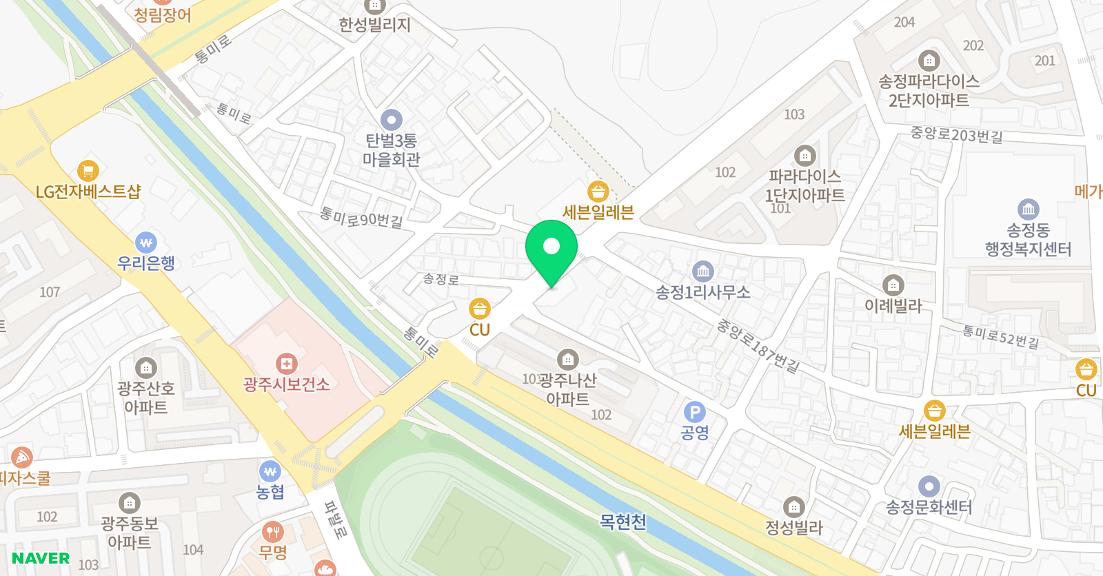 한우리독서토론논술 경기광주지부 위치