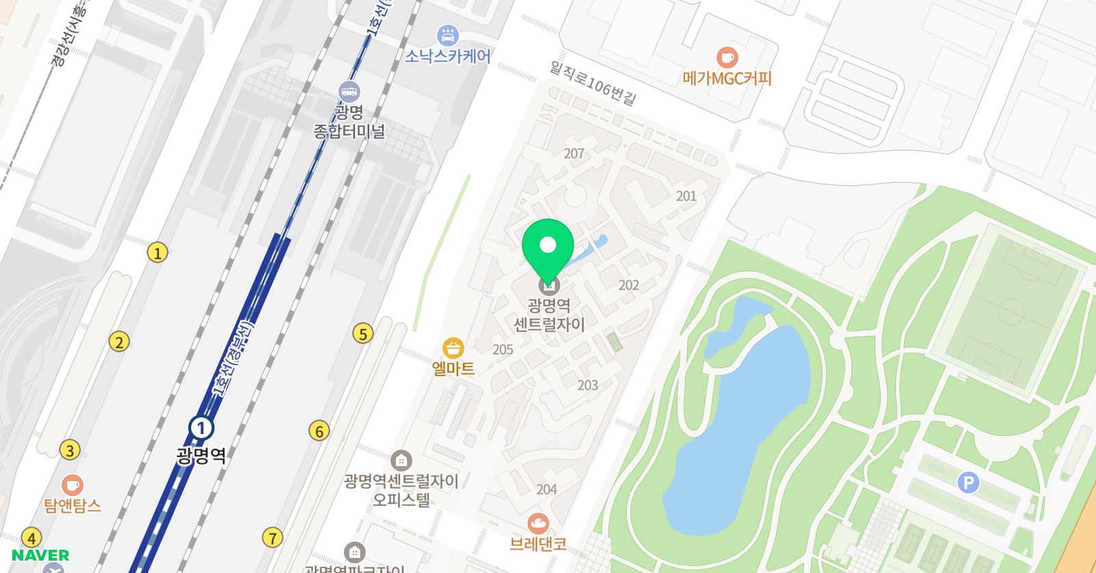 하연과학 빛가온 위치