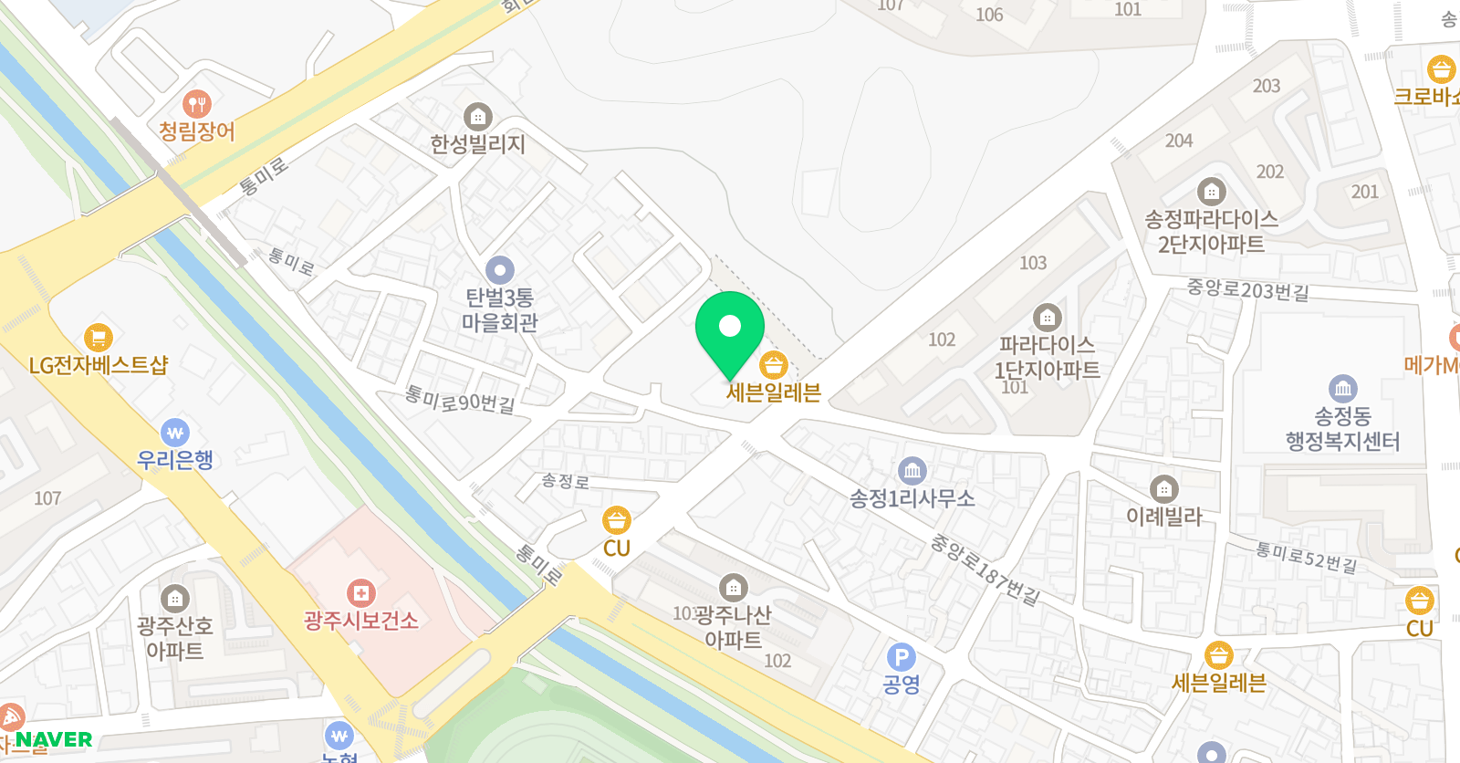 드럼라인 실용음악학원 위치