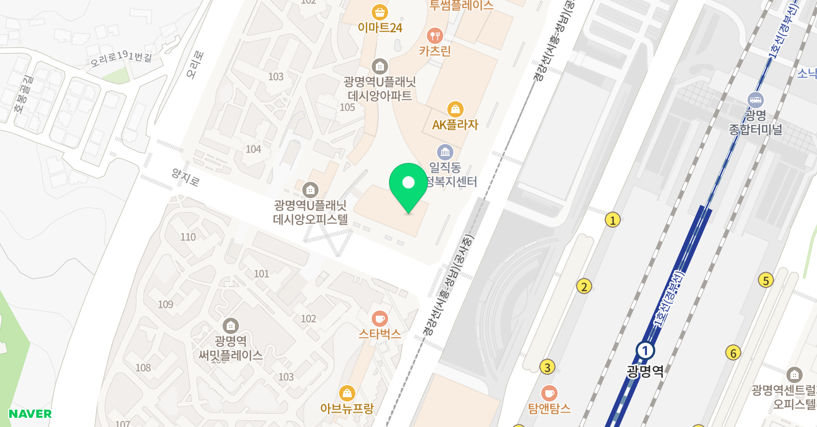 도프 영어학원 위치