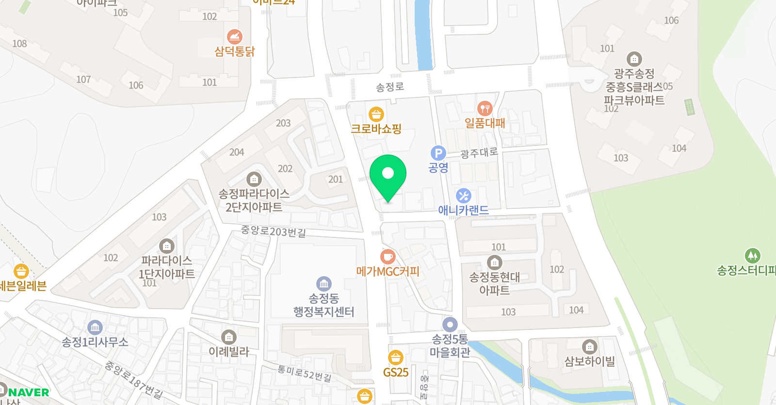 대한검도회 광주검도관 위치