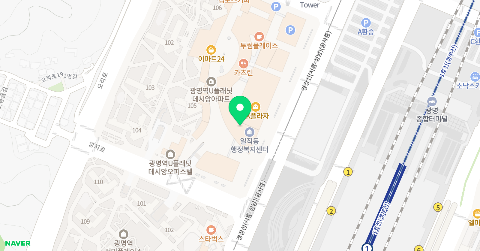 리틀포레스트 어학원 위치