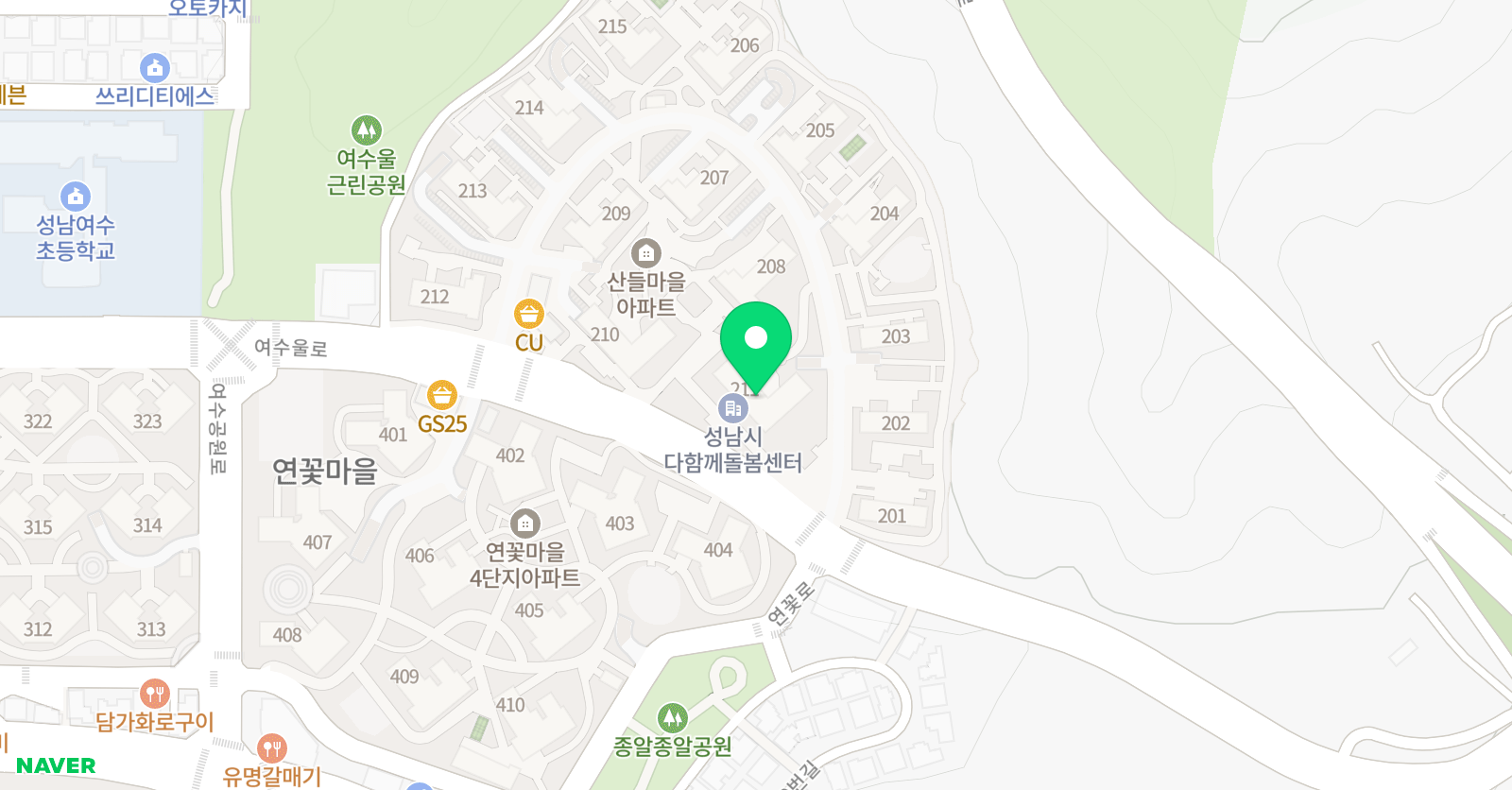 우아쌤의 컴퓨터톡톡 위치
