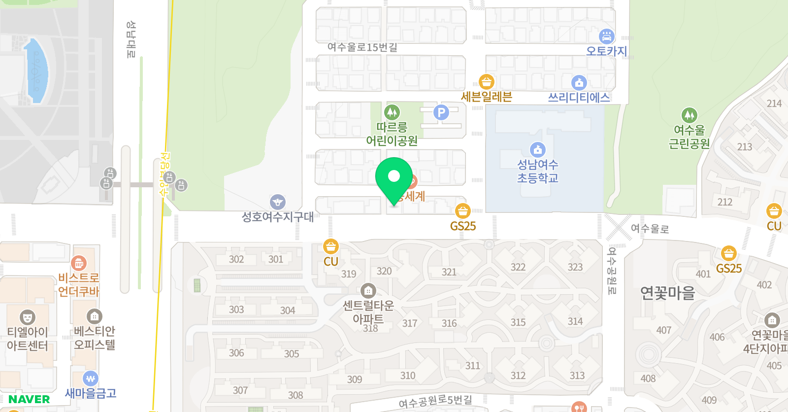 신동 태권도 위치