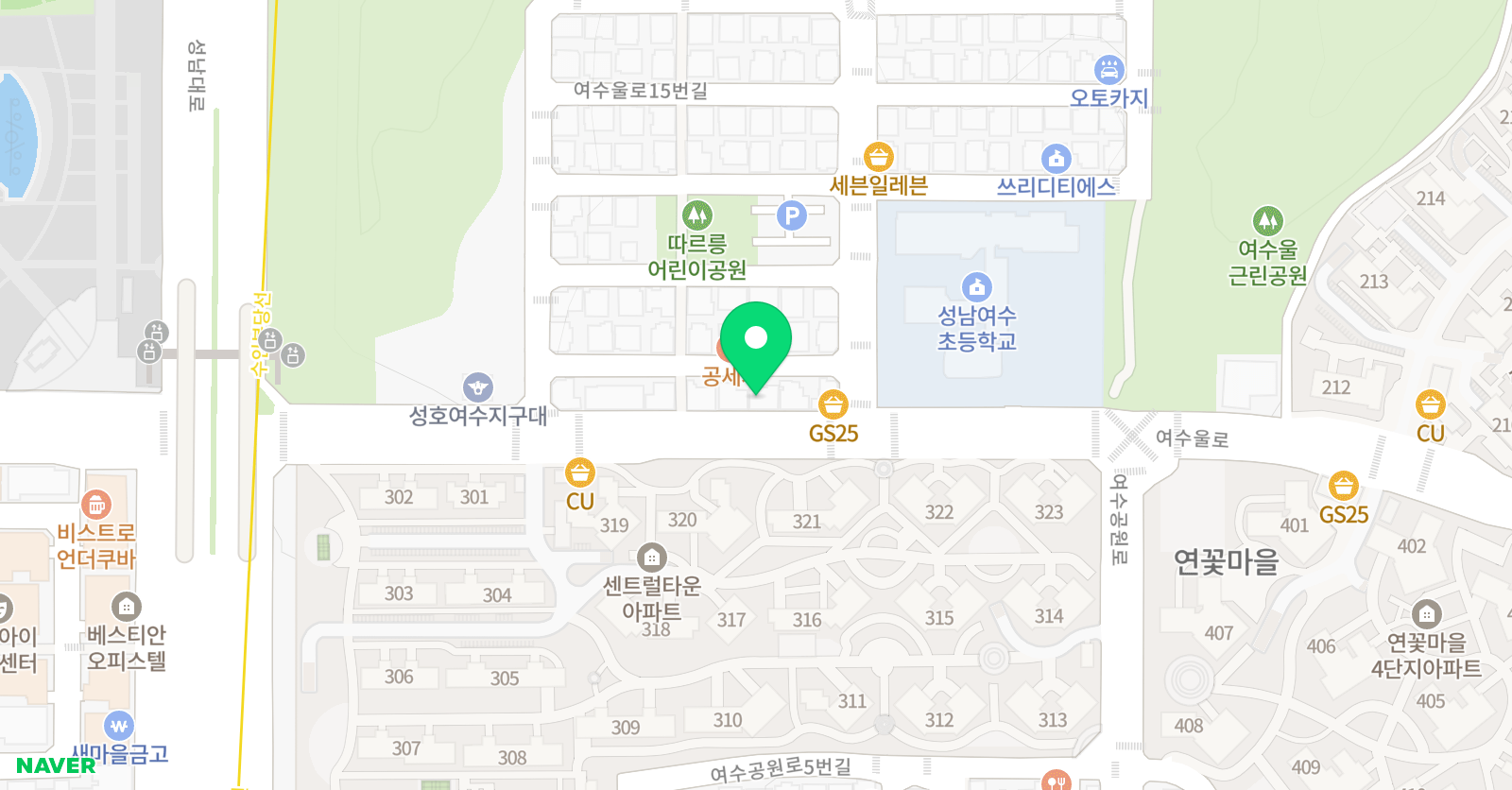 뮤토 영수학원 위치