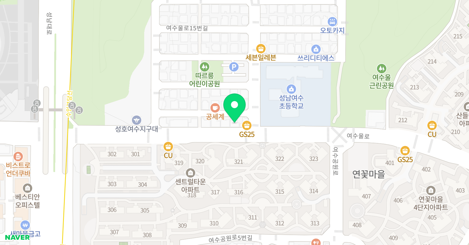 토리103 수학학원 위치