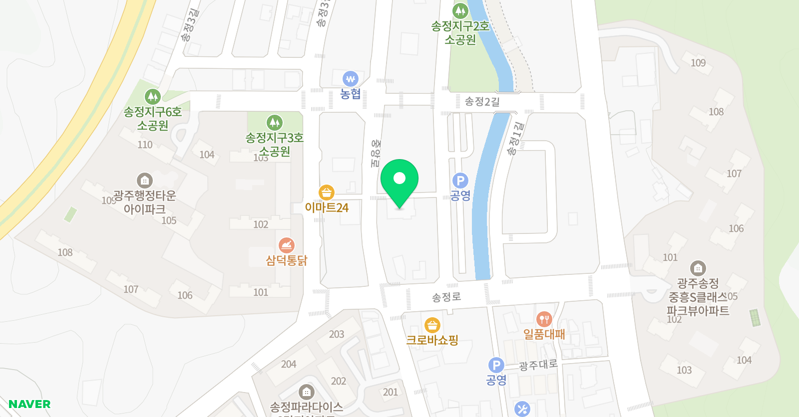 메그 학원 위치